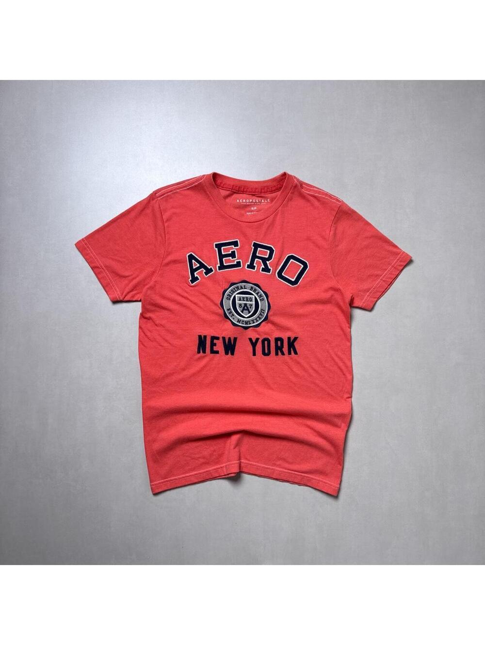 Y2K Aeropostale Orange 00s vintage t shirt